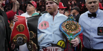 Saúl "Canelo" Álvarez. Foto: John Locher | AP