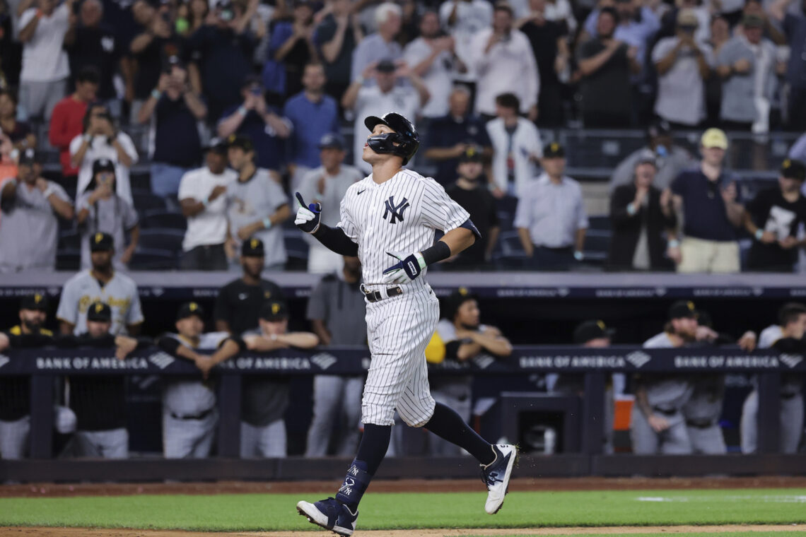 Aaron Judge de los New York Yankees. Foto: Jessie Alcheh | AP.