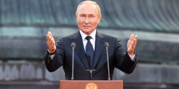 El presidente de Rusia Vladimir Putin. Foto: Ilya Pitalev, Sputnik, Kremlin Pool Photo (via AP)