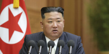Líder norcoreano, Kim Jong Un. Foto: Agencia Central de Noticias de Corea | Servicio de prensa de Corea (via AP)