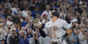 Aaron Judge. Foto: Nathan Denette | The Canadian Press (via AP)