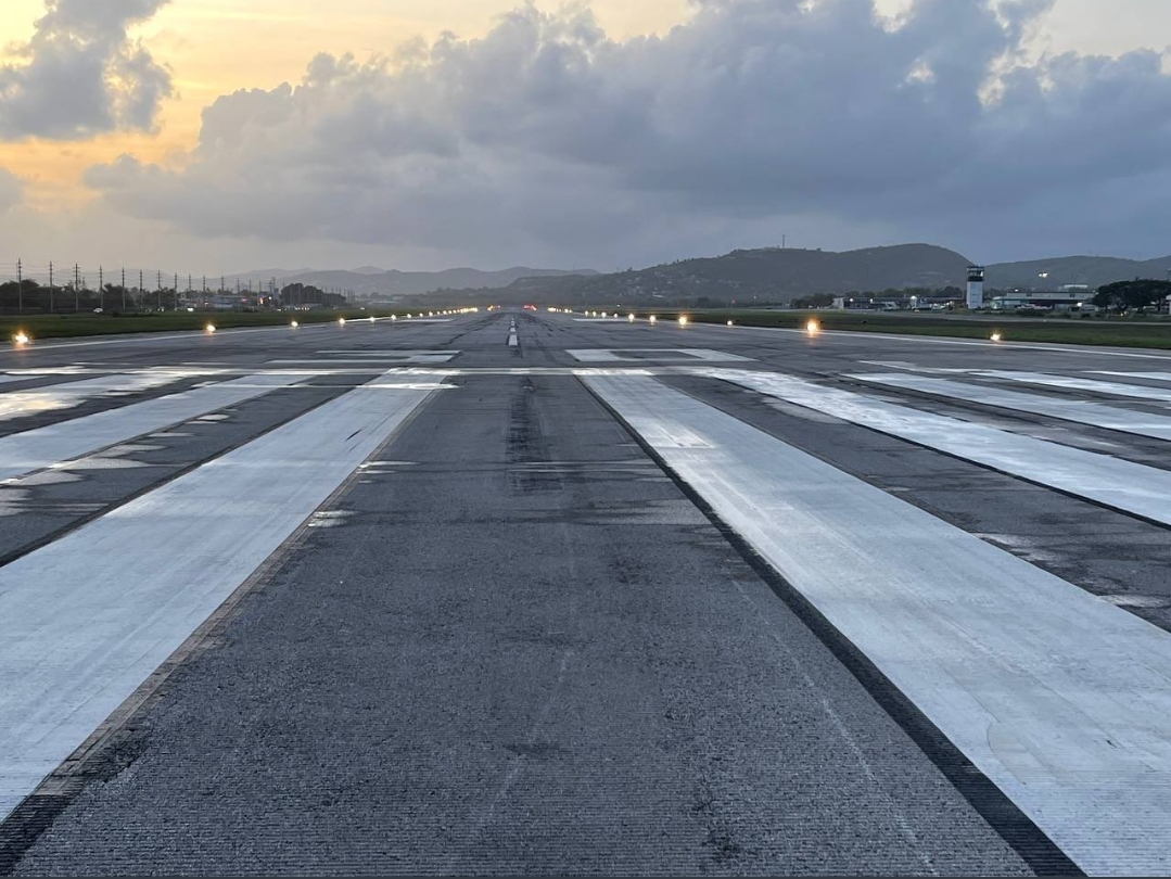 Pista Aeropuerto Mercedita de Ponce. Foto: Autoridad de Puertos