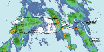 Imagen del radar. Foto: SNM