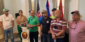 Rueda de prensa post Fiona el miércoles, 21 de septiembre de 2022. Foto: Michelle Estrada Torres