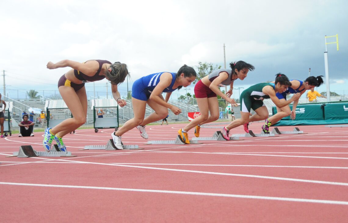 Evento femenino de las Justas de Atletismo LAI. Foto suministrada