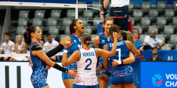 Selección Nacional de Voleibol Femenino. Foto suministrada