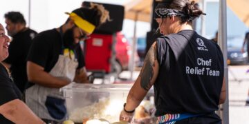 World Central Kitchen, en el Hotel Melía de Ponce. Foto: Noel Garayua