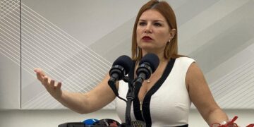 Secretaria de la Gobernación Noelia García. Foto: CyberNews