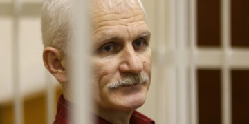 Ales Bialiatski. Foto: Sergei Grits | AP (archivo)