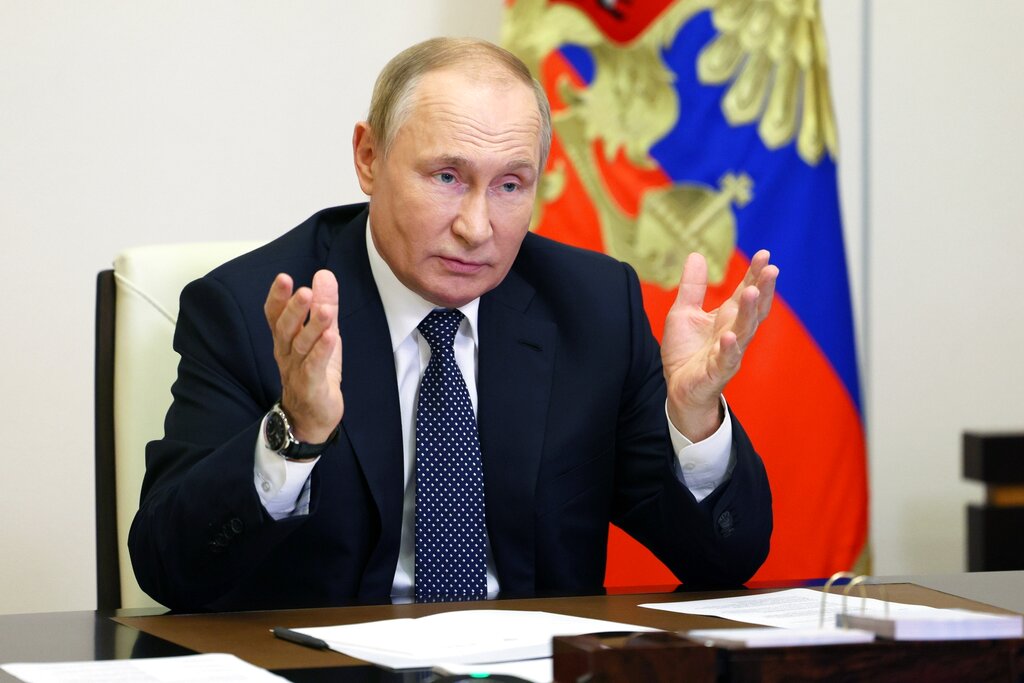 Presidente de Rusia, Vladimir Putin. Foto: Gavriil Grigorov | Sputnik, Kremlin Pool (via AP)