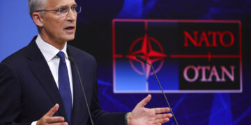 El secretario general de la OTAN, Jens Stoltenberg. Foto: AP/Olivier Matthys