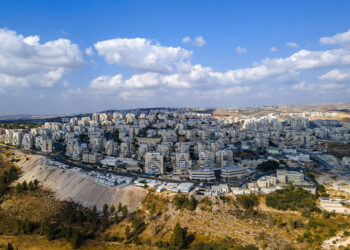 Vista de la colonia judía de Modiin Ilit , en Cisjordania. Foto: Ariel Schalit | AP