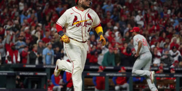 Yadier Molina. Foto: Jeff Roberson / AP