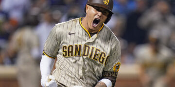 Manny Machado, de los Padres de San Diego. Foto: Frank Franklin II / AP
