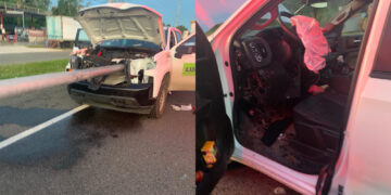 El poste se introdujo en la pick-up Chevrolet de LUMA Energy. Fotos suministradas