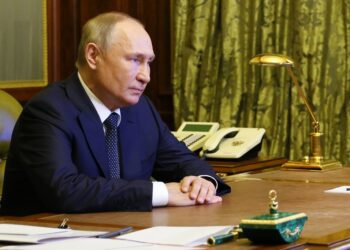 Vladimir Putin. Foto: Gavriil Grigorov, Sputnik, Kremlin Pool vía AP