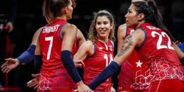 Selección Nacional Femenina de Voleibol. Foto suministrada