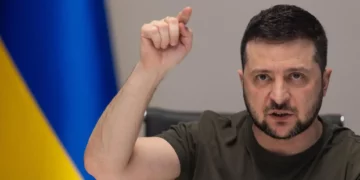 El presidente de Ucrania, Volodimir Zelenski. Foto: EFE