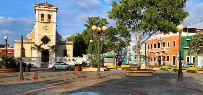 Plaza pública de Hatillo. (Foto suministrada)