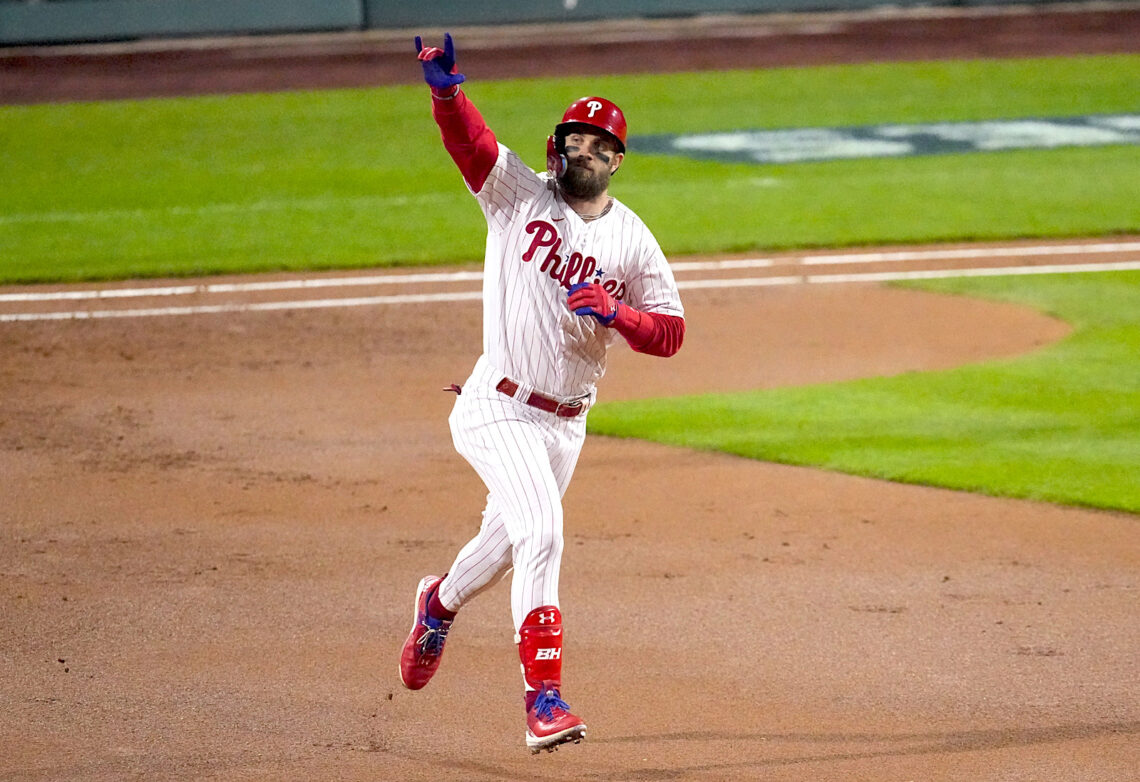 Bryce Harper, de los Phillies de Filadelfia. Foto: Matt Rourke | AP