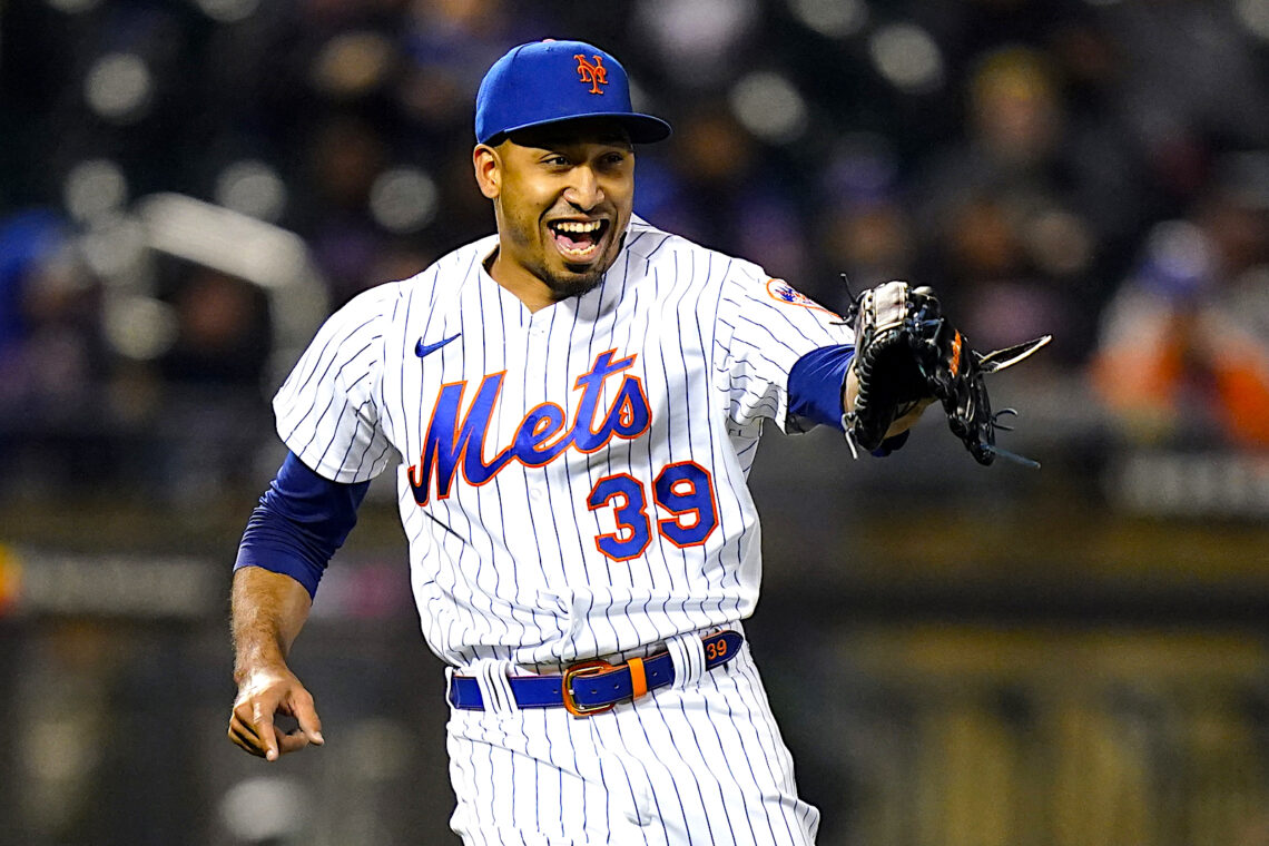 El relevista de los Mets de Nueva York, Edwin Díaz. (Foto: Frank Franklin II | AP)