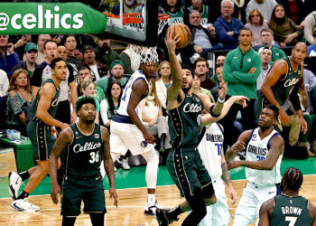 El alero de los Celtics de Boston, Jayson Tatum. (Foto: Mary Schwalm | AP)
