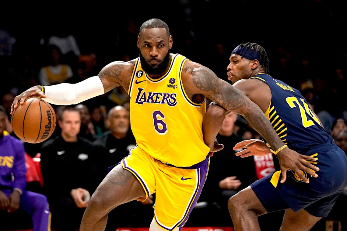 LeBron James, de los Lakers de Los Ángeles. (Foto: Mark J. Terrill | AP)