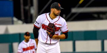 Fernando Cabrera, lanzador de los Leones de Ponce. (Foto: LBPRC Media, suministrada)