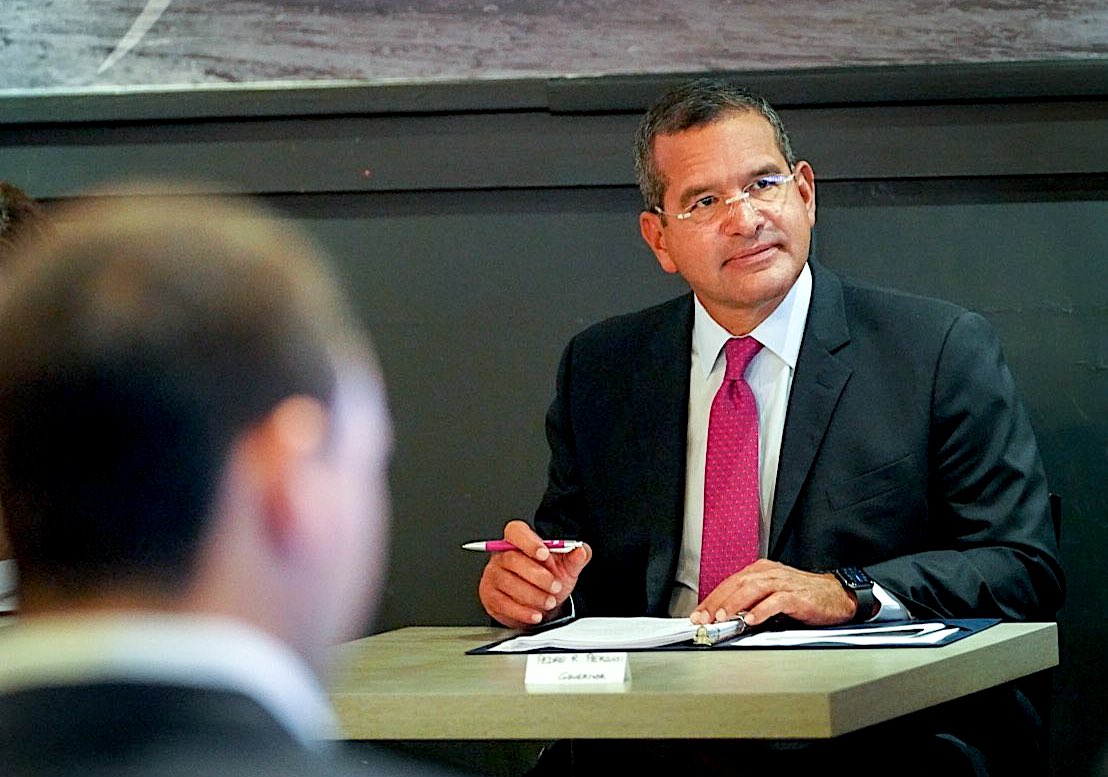 Gobernador Pedro Pierluisi Urrutia (Foto: Twitter @GovPierluisi)