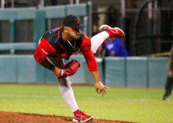 Omar Sánchez, de los Leones de Ponce. (Foto: LBPRC Media, suministrada)