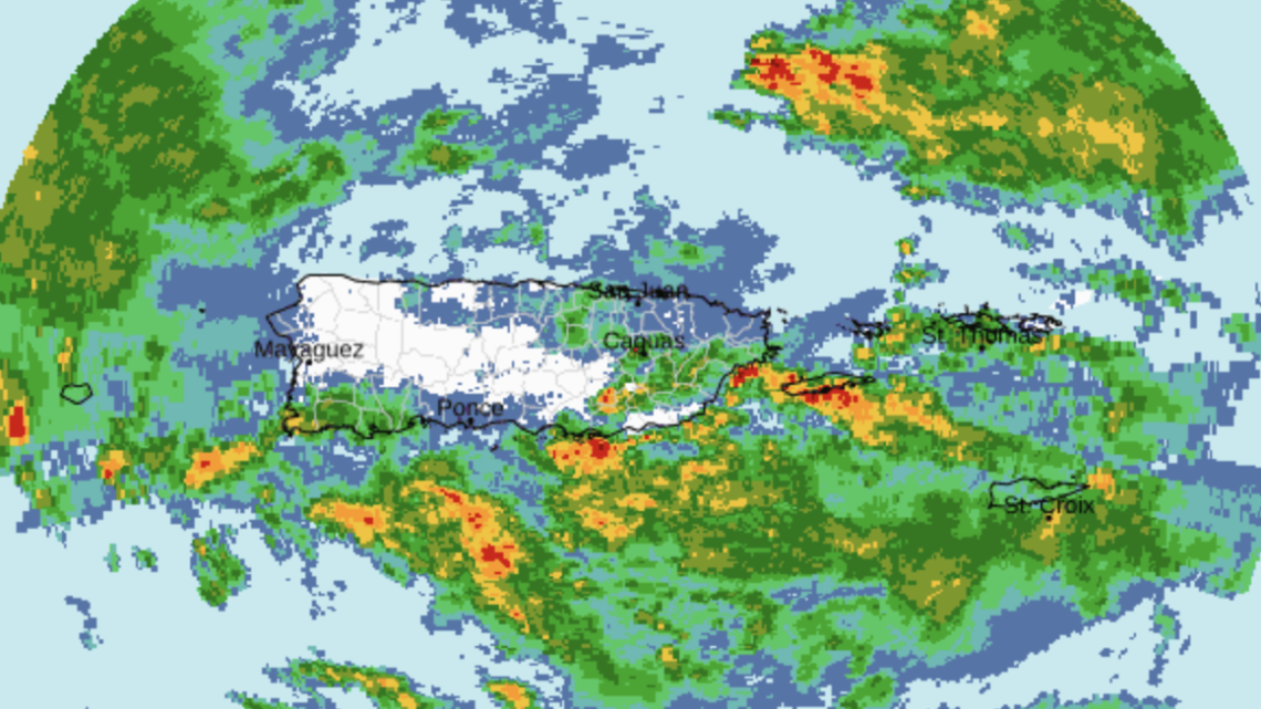 Imagen del radar. (Foto: SNM)