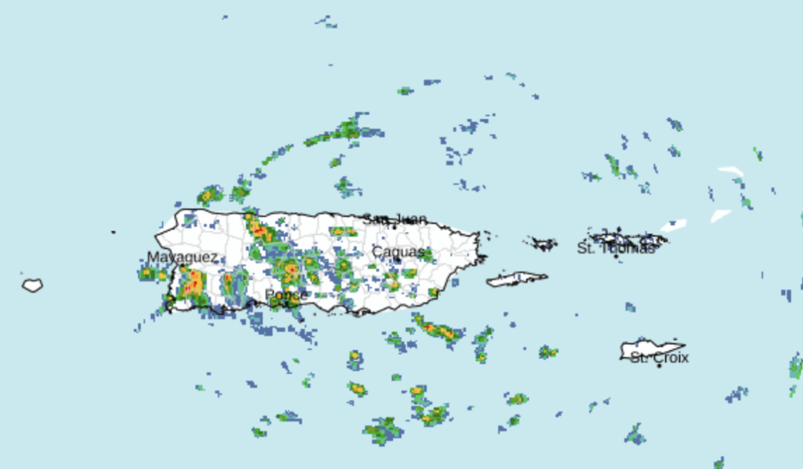 Imagen del radar. (Foto: SNM)