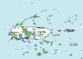 Imagen del radar. (Foto: SNM)