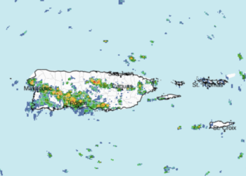 Imagen del radar. (Foto: SNM)