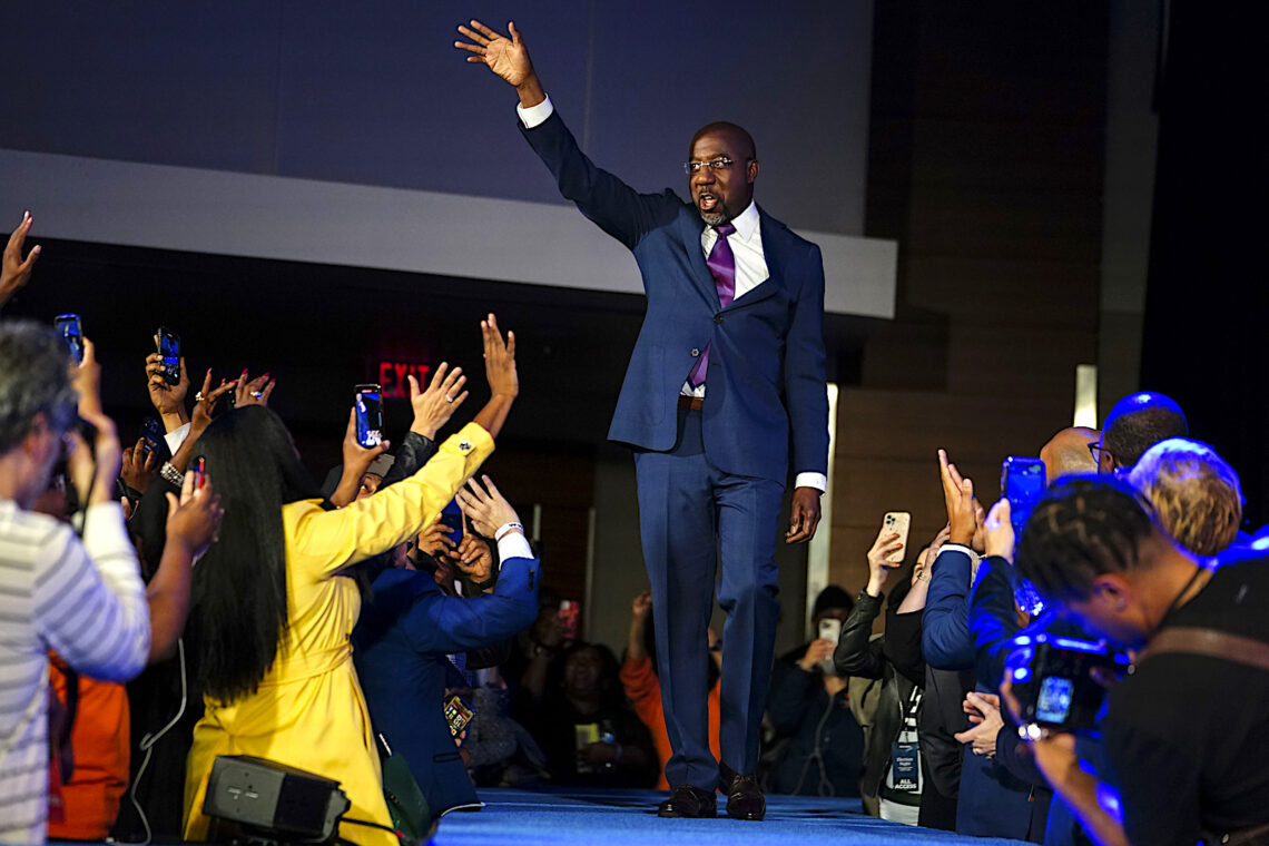 El senador demócrata, Raphael Warnock. (Foto: John Bazemore | AP)