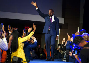 El senador demócrata, Raphael Warnock. (Foto: John Bazemore | AP)