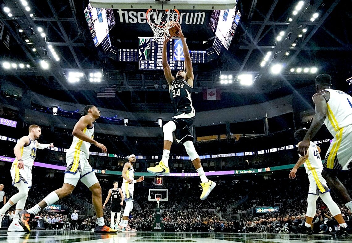 Giannis Antetokounmpo, de los Bucks de Milwaukee. (Foto: Morry Gash | AP)