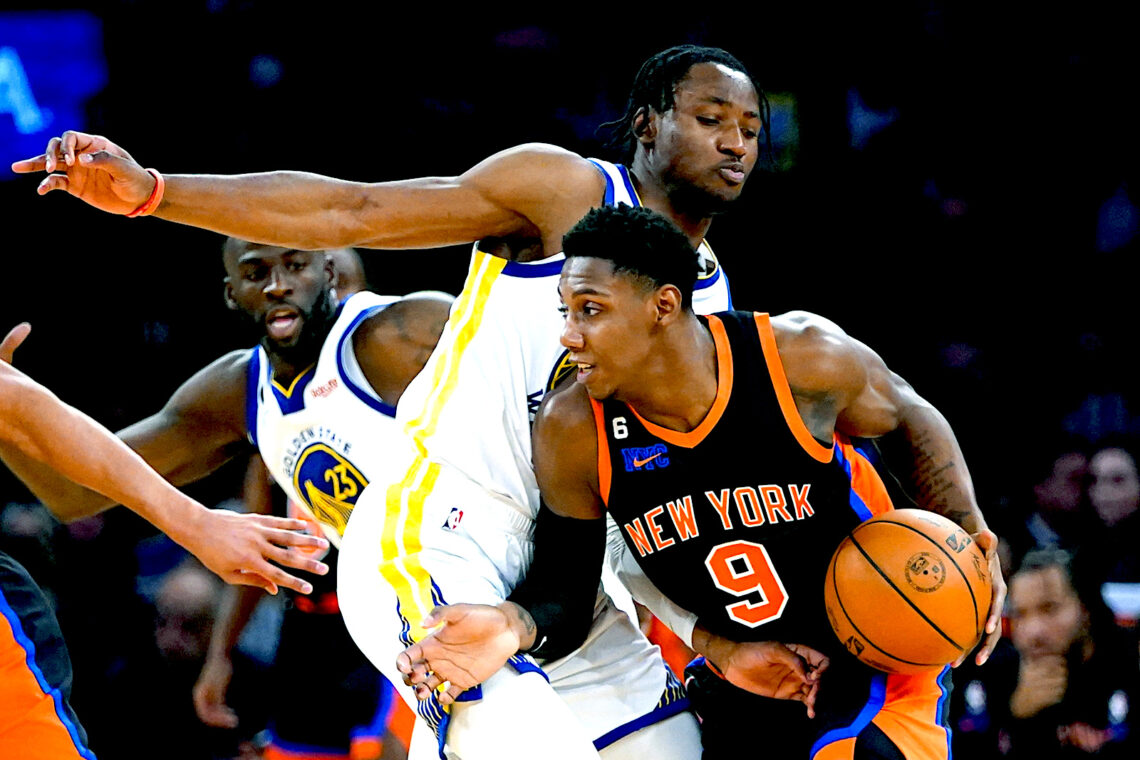 RJ Barrett, de los Knicks de Nueva York. (Foto: Frank Franklin II | AP)