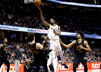 El alero de los Nets de Brooklyn, Kevin Durant. (Foto:Ron Schwane | AP)