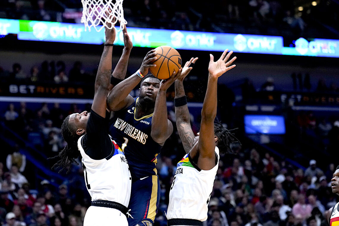 Zion Williamson, de los Pelicans de Nueva Orleans. (Foto: Gerald Herbert | AP)