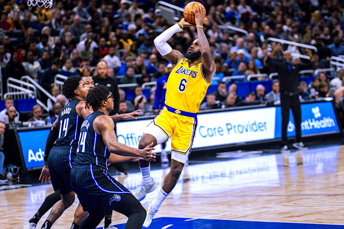 Lebron James, de los Lakers de Los Ángeles. (Foto: Edgardo Medina)