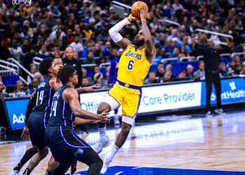 Lebron James, de los Lakers de Los Ángeles. (Foto: Edgardo Medina)