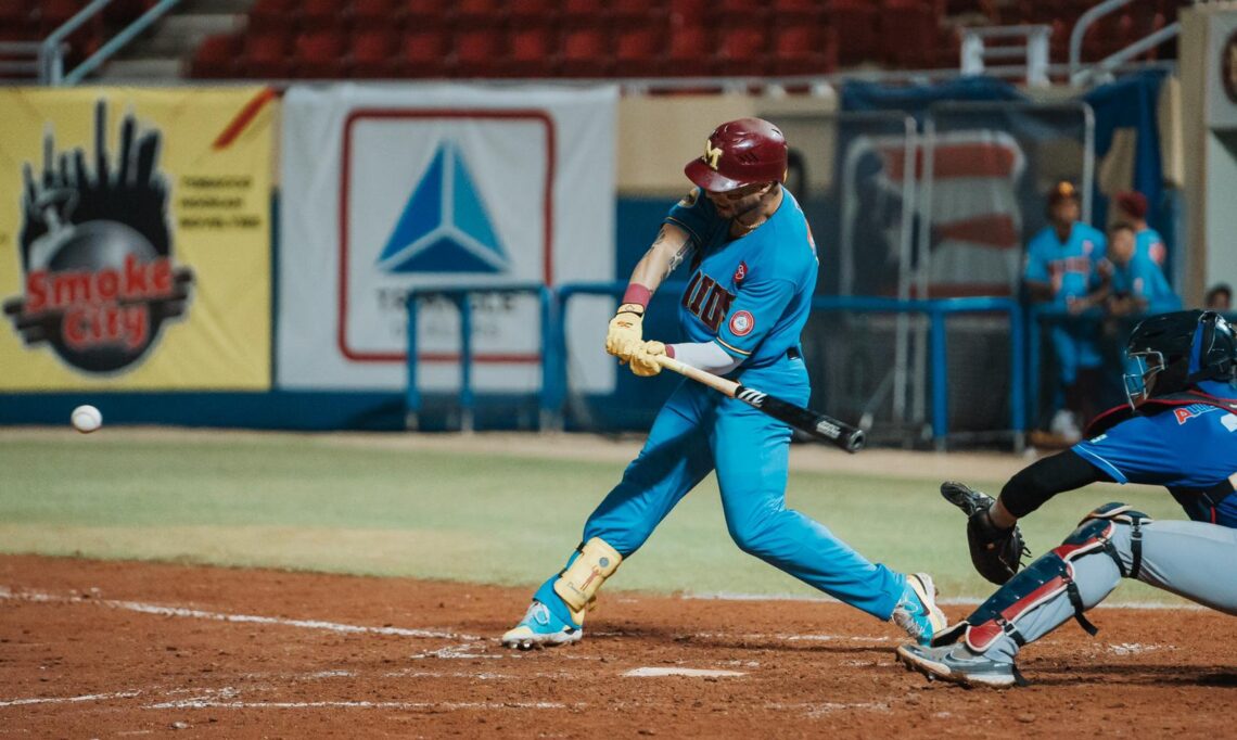 Danny Ortiz, de los Indios de Mayagüez. (Foto suministrada / LBPRC)