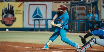 Danny Ortiz, de los Indios de Mayagüez. (Foto suministrada / LBPRC)