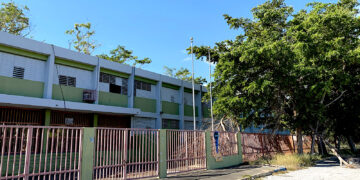 Escuela Aurea Quiles en Guánica. (Foto: Michelle Estrada Torres)
