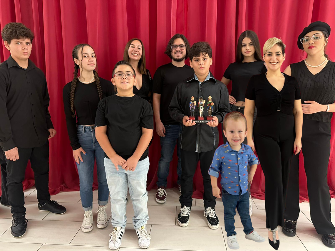 Participantes del nacimiento viviente de Plaza del Caribe. Foto suministrada