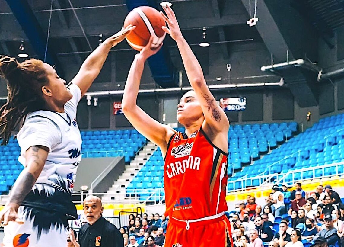 Tayra Meléndez lideró a las campeonas Gigantes de Carolina con 18 puntos. (Foto: BSNF, suministrada)