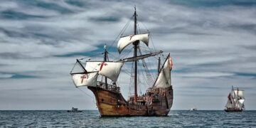 Este buque es una réplica de la Nao Trinidad que fue la capitana de la expedición de Fernando de Magallanes y Juan Sebastián Elcano entre 1519 y 1522. (Foto: Nao Trinidad)