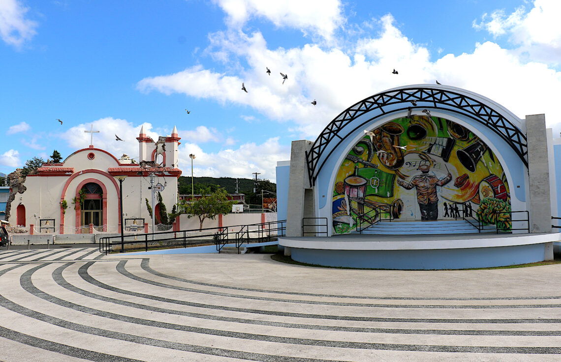 Plaza de Guayanilla (Foto: Michelle Estrada Torres)