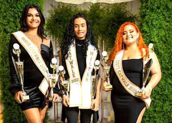 Perla Torres, Kervin Méndez y Adriana García resultaron ganadores de la primera edición. (Foto suministrada)